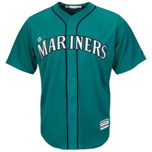 NEW - Majestic SEATTLE MARINERS Youth Jersey S(8).